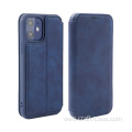 Funda de cuero con tapa vintage para Galaxy S21